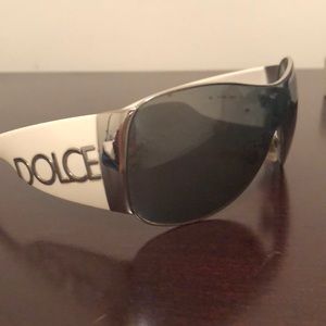 Dolce & Gabbana Sunglasses Authentic white/silver